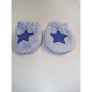 American Girl Bitty Baby Replacement Purple Mittens w/Star Winter Outfit